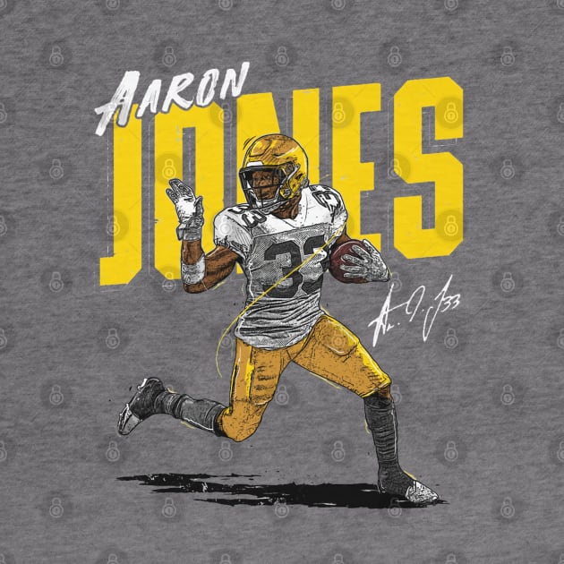 Aaron Jones Green Bay Chisel by MASTER_SHAOLIN